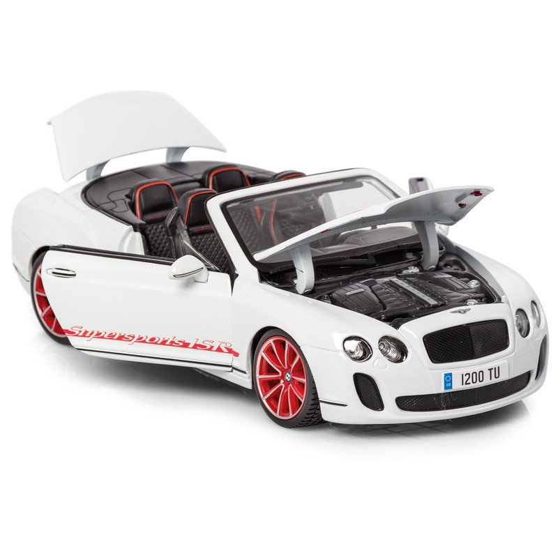 Машина Bentley Continental Supersport Convertible, металлическая, 1:18  